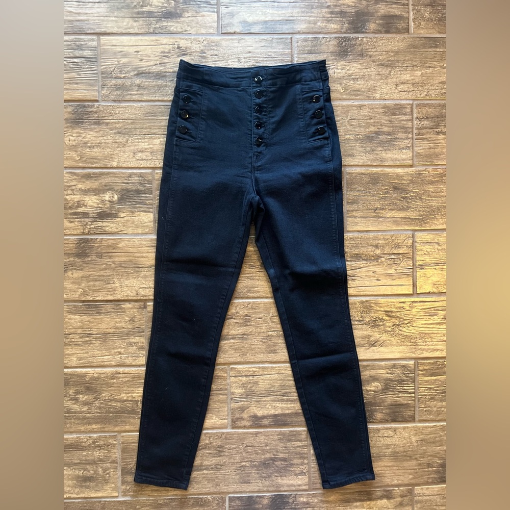 J Brand Natasha Sky High Skinny Jeans
